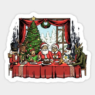 Last Christmas Supper Sticker